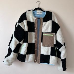 Sandy Liang Pawn Checkered Fleece